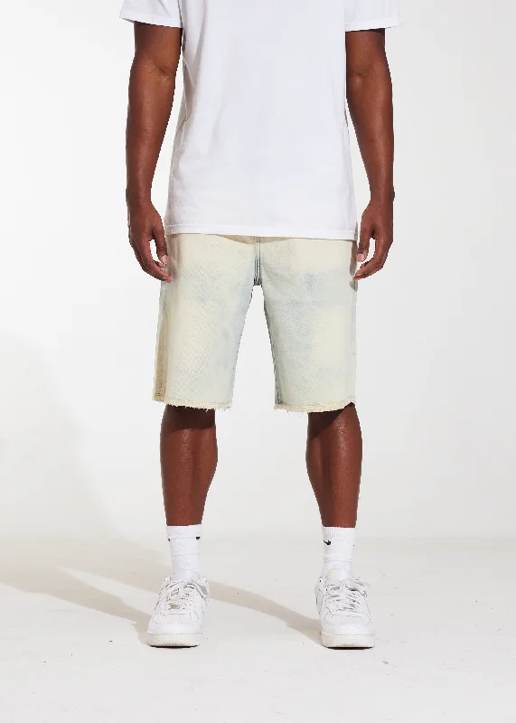 Plus Size Men's Relaxed Fit Jeans with a Faded Wash for a Vintage - Inspired LookAtlantic Denim Shorts (Sand Wash) Plus Size Men's Relaxed Fit Jeans with a Faded Wash for a Vintage - Inspired LookAtlantic Denim Shorts (Sand Wash)