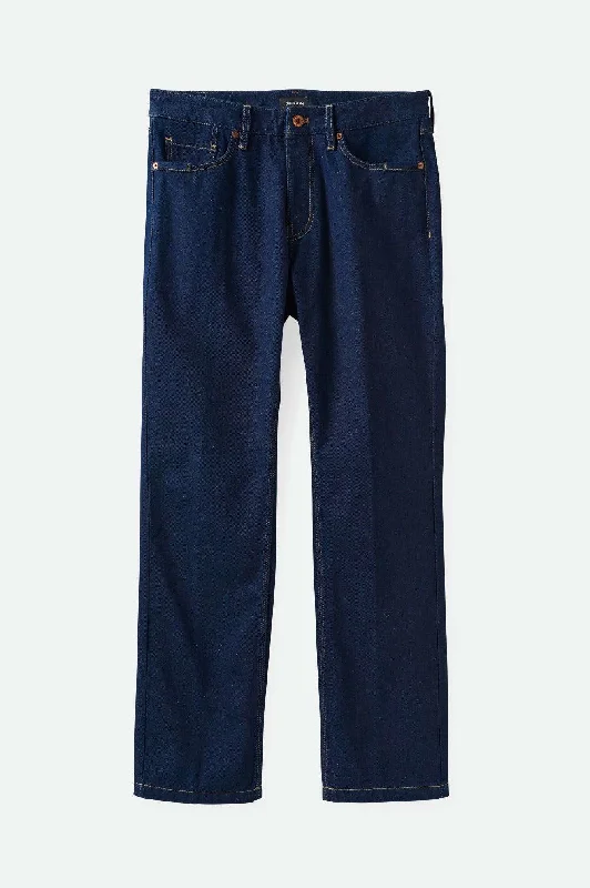 Men's Jeans with an Elastic Waistband for Ultimate ComfortBuilders 5-Pocket Stretch Pant - Rinse Denim Men's Jeans with an Elastic Waistband for Ultimate ComfortBuilders 5-Pocket Stretch Pant - Rinse Denim