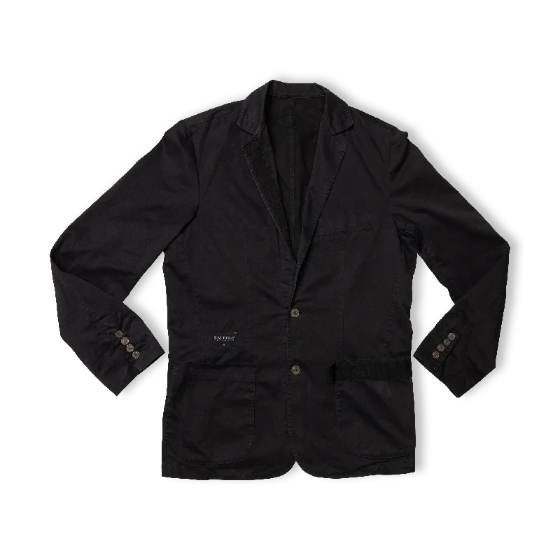 Men's Jeans with a Frayed Hem for a Casual and Effortless StyleDare Jacket | Black Twill Men's Jeans with a Frayed Hem for a Casual and Effortless StyleDare Jacket | Black Twill