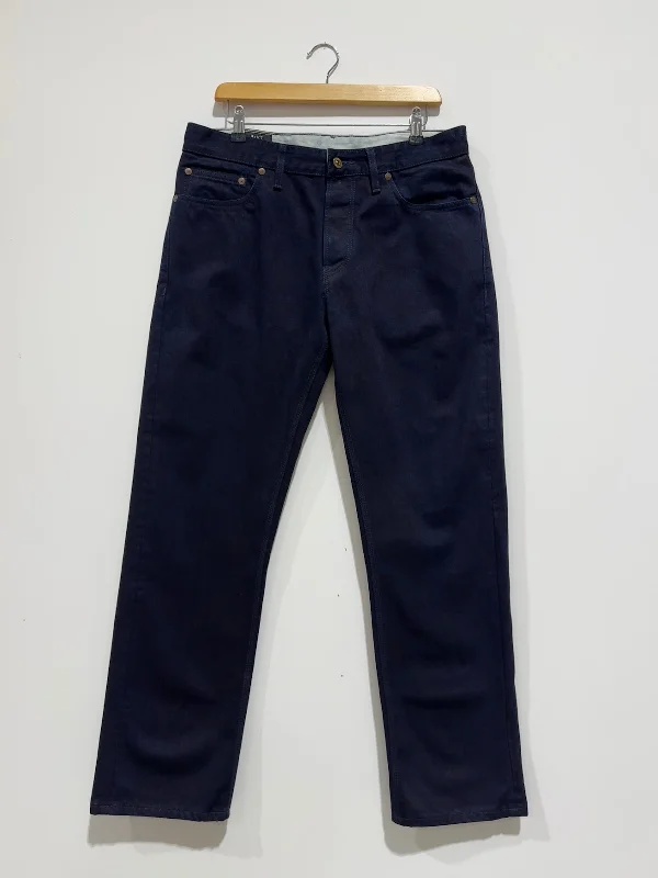 Plus Size Men's Relaxed Fit Jeans with a Faded Wash for a Vintage - Inspired LookDJB0108 - Regular - W32 L31