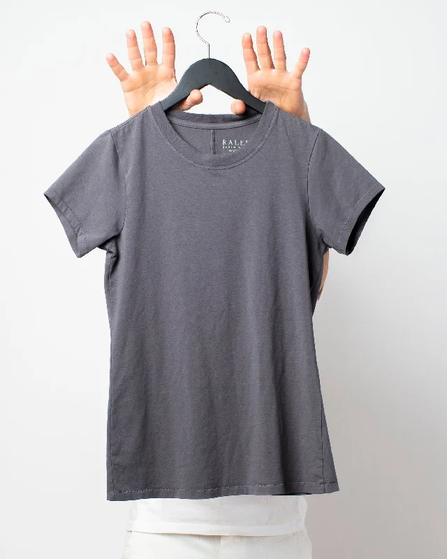 Men's High - Waisted Jeans in a Medium Wash for a Vintage - Style RevivalFitted Tee | Stone Men's High - Waisted Jeans in a Medium Wash for a Vintage - Style RevivalFitted Tee | Stone