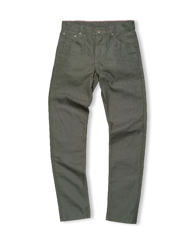 Plus Size Men's Straight Leg Jeans with Reinforced Knees for DurabilityGraham | Big Sur Canvas Forest
