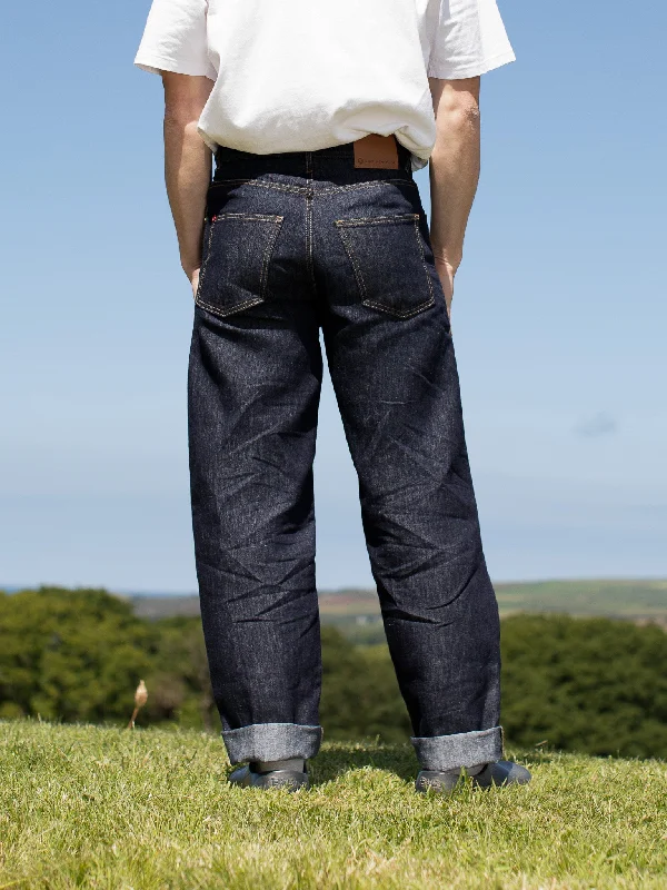 Men's Jeans with a Frayed Hem for a Casual and Effortless StyleMorgans - Japanese Linen Denim Men's Jeans with a Frayed Hem for a Casual and Effortless StyleMorgans - Japanese Linen Denim
