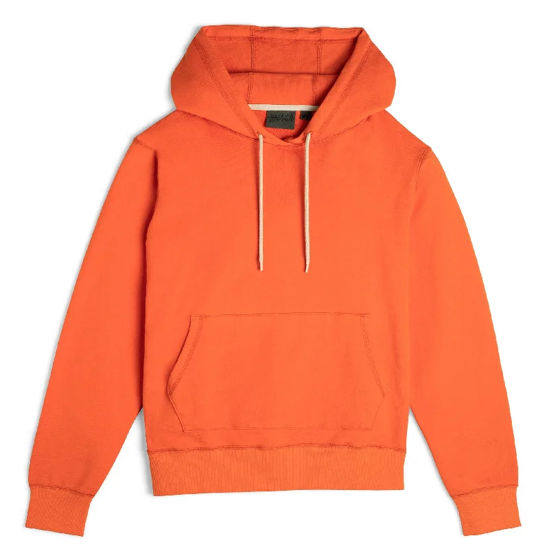 Men's Slim Fit Stretch Jeans in Dark Wash for a Modern and Comfortable LookPullover Hoodie - Orange Terry