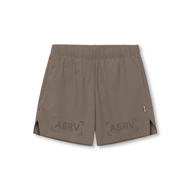 Men's pleated front twill shorts for a classic and sophisticated appearance 0737. Ripstop 6" Perforated Short - Deep Taupe Men's pleated front twill shorts for a classic and sophisticated appearance 0737. Ripstop 6" Perforated Short - Deep Taupe