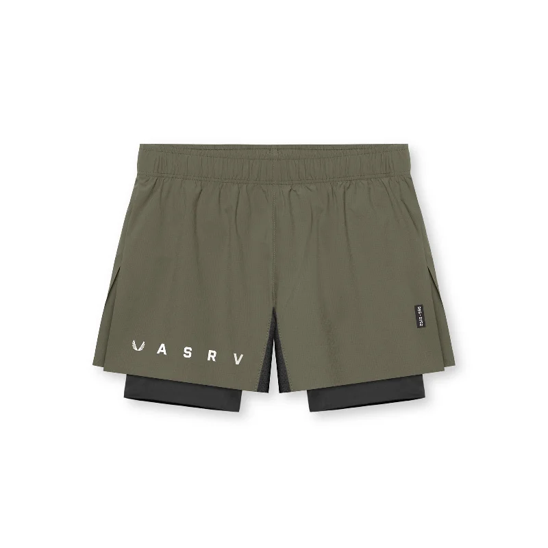 Men's camo print cargo shorts for outdoor adventures 0752. Ripstop 3" High Split Liner Short - Olive/Black Men's camo print cargo shorts for outdoor adventures 0752. Ripstop 3" High Split Liner Short - Olive/Black