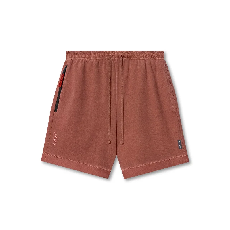 Men's pastel - colored cotton shorts for a spring - friendly outfit 0782. Tech Essential™ Sweat Short - Faded Brick Men's pastel - colored cotton shorts for a spring - friendly outfit 0782. Tech Essential™ Sweat Short - Faded Brick