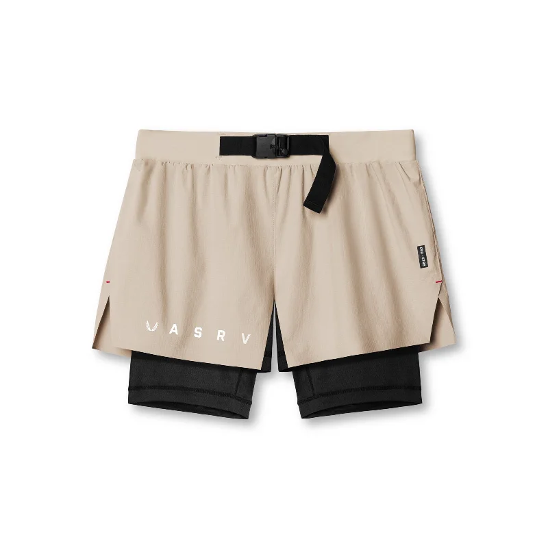 Men's pleated front twill shorts for a classic and sophisticated appearance 0786. Ripstop 3" Belt Pack Short - Beige/Black Men's pleated front twill shorts for a classic and sophisticated appearance 0786. Ripstop 3" Belt Pack Short - Beige/Black