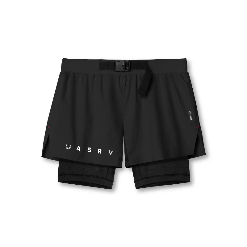 Men's neon - colored athletic shorts for high - visibility workouts 0786. Ripstop 3" Belt Pack Short - Dusk Black/Black Men's neon - colored athletic shorts for high - visibility workouts 0786. Ripstop 3" Belt Pack Short - Dusk Black/Black