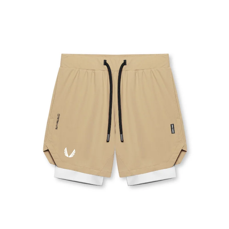 Men's floral print silk blend shorts for a unique night - out look 0866. Tetra-Lite® 7" Liner Short - Khaki/ White / White "Wings" Men's floral print silk blend shorts for a unique night - out look 0866. Tetra-Lite® 7" Liner Short - Khaki/ White / White "Wings"