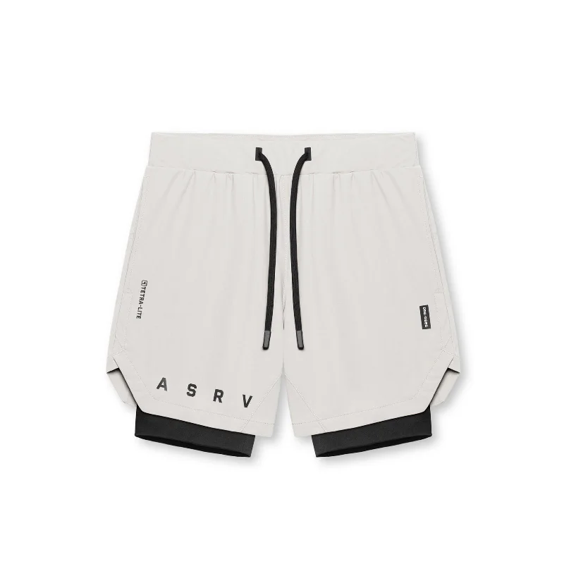 Men's neon - colored athletic shorts for high - visibility workouts 0866. Tetra-Lite® 7" Liner Short - Stone "ASRV"/Black Men's neon - colored athletic shorts for high - visibility workouts 0866. Tetra-Lite® 7" Liner Short - Stone "ASRV"/Black
