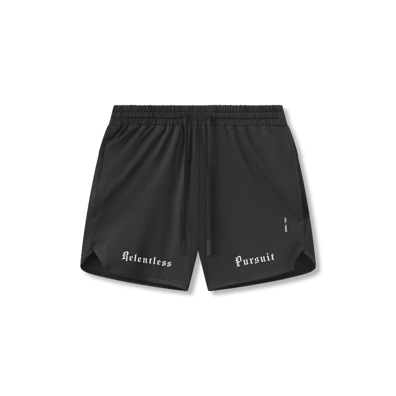 Men's wide - leg linen blend shorts for a relaxed beachside vibe 0993. AeroSilver® 5" Linerless Short - Black "RP" Men's wide - leg linen blend shorts for a relaxed beachside vibe 0993. AeroSilver® 5" Linerless Short - Black "RP"