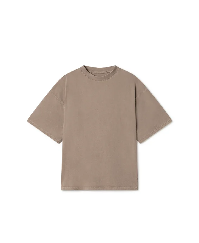 Men's tie - dye t - shirts with a bohemian style180 GSM 'Vintage Taupe' T-Shirt