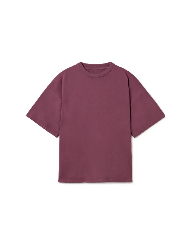 Men's v - neck muscle t - shirts for a body - building aesthetic300 GSM 'Burgundy' T-Shirt Men's v - neck muscle t - shirts for a body - building aesthetic300 GSM 'Burgundy' T-Shirt