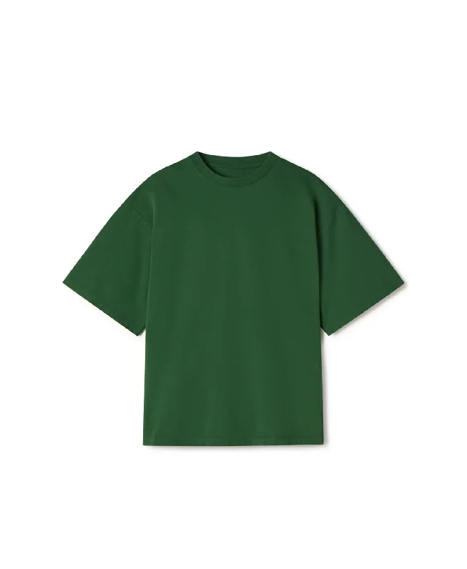 Men's polo t - shirts with a contrast collar for a preppy look300 GSM 'Pine Green' T-Shirt Men's polo t - shirts with a contrast collar for a preppy look300 GSM 'Pine Green' T-Shirt