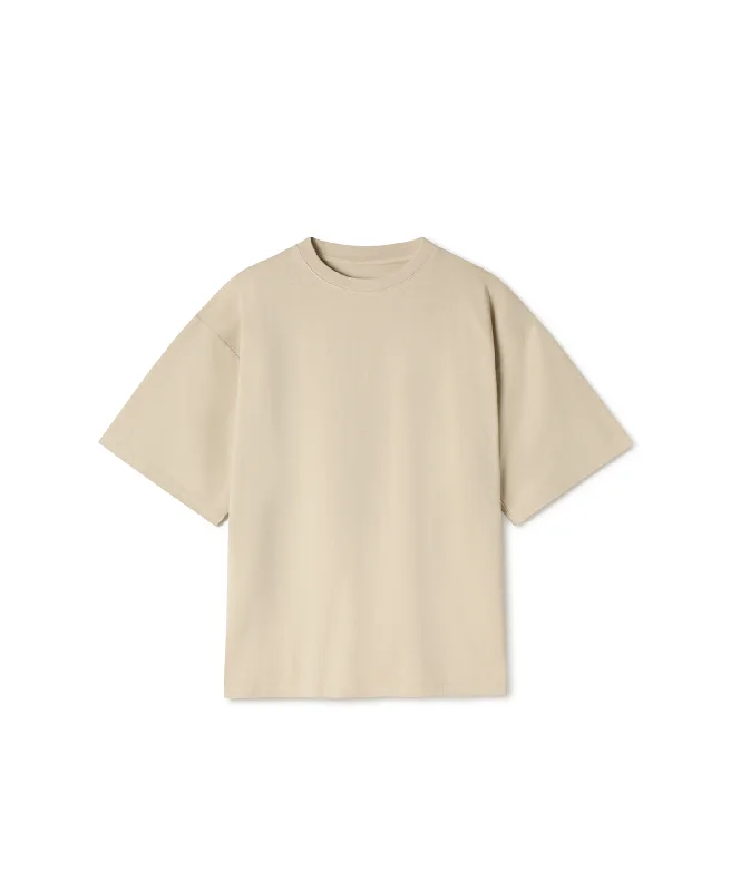 Men's moisture - wicking athletic t - shirts for intense workouts300 GSM 'Sand' T-Shirt Men's moisture - wicking athletic t - shirts for intense workouts300 GSM 'Sand' T-Shirt