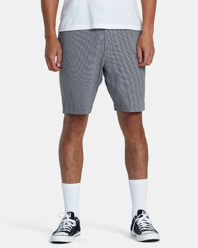 Men's moisture - wicking performance shorts for sweaty outdoor activities All Time Roads 19" Shorts - Smoke Men's moisture - wicking performance shorts for sweaty outdoor activities All Time Roads 19" Shorts - Smoke