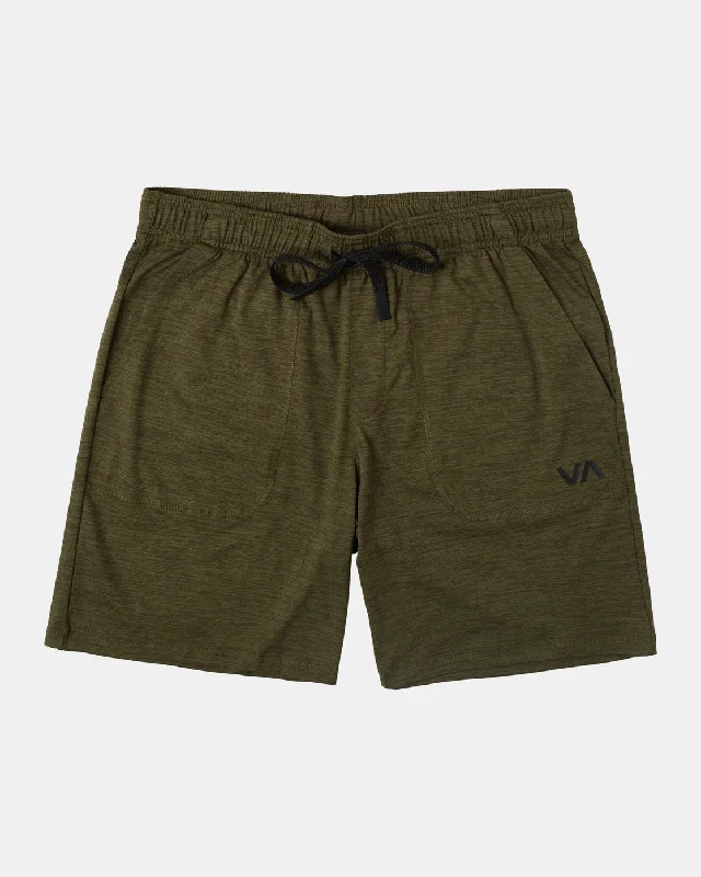 Men's ripped denim shorts for a trendy streetwear aesthetic C-Able 17" Shorts - Olive Heather Men's ripped denim shorts for a trendy streetwear aesthetic C-Able 17" Shorts - Olive Heather
