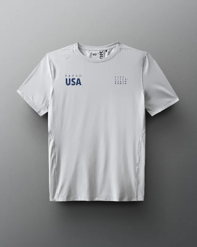 Men's thermal t - shirts with a high - neck design for cold weatherFargo USA Performance T-Shirt Men's thermal t - shirts with a high - neck design for cold weatherFargo USA Performance T-Shirt