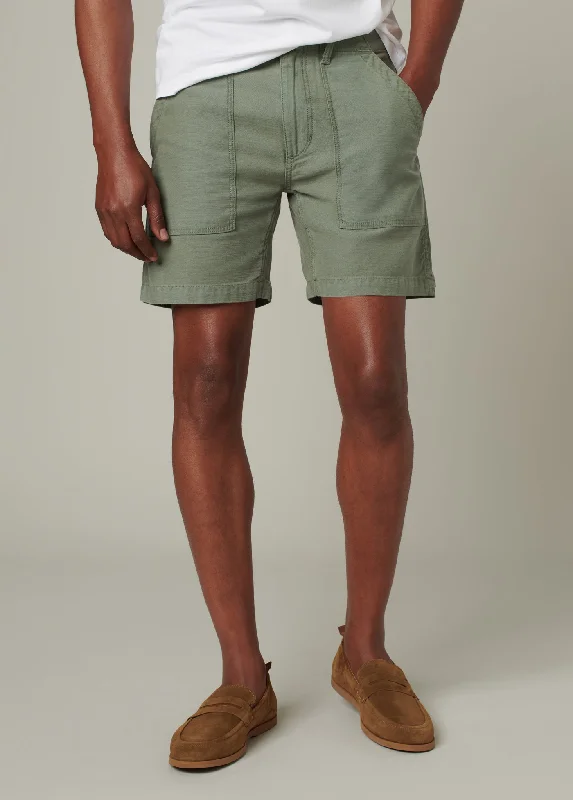 Men's breathable cotton athletic shorts for intense workouts FATIGUE SHORT