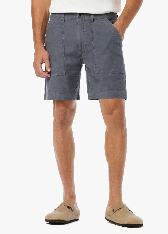Men's checkered pattern wool shorts for a stylish winter layering option FATIGUE SHORT Men's checkered pattern wool shorts for a stylish winter layering option FATIGUE SHORT