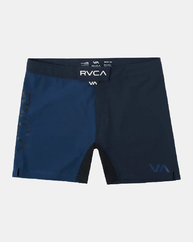 Men's side - stripe track shorts for a sporty running look Fight 15" Scrapper Shorts - Navy Men's side - stripe track shorts for a sporty running look Fight 15" Scrapper Shorts - Navy
