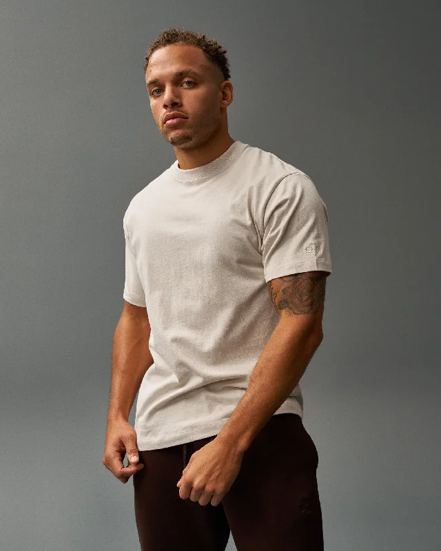 Men's button - front t - shirts with a unique artistic printHeavyweight Jersey T-shirt Men's button - front t - shirts with a unique artistic printHeavyweight Jersey T-shirt