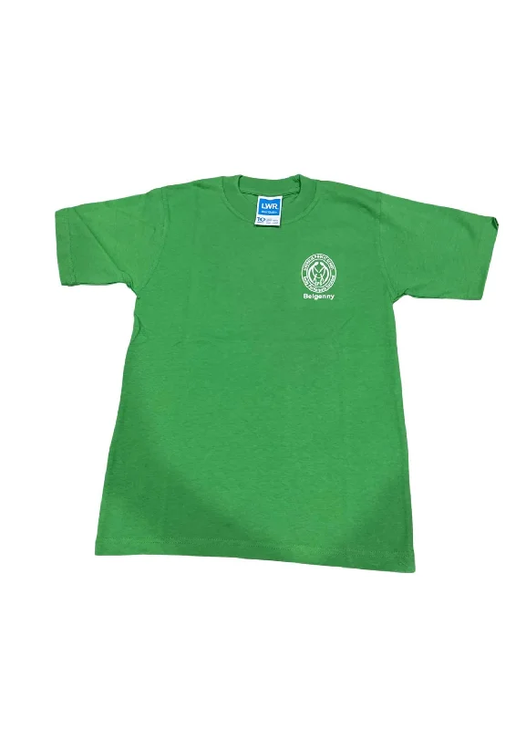 Men's thermal t - shirts with a high - neck design for cold weatherHouse T-Shirt Green - Belgenny (S-Z) Men's thermal t - shirts with a high - neck design for cold weatherHouse T-Shirt Green - Belgenny (S-Z)