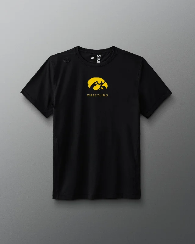 Men's UV - protection t - shirts for outdoor activities in the sunIowa Wrestling Performance T-Shirt Men's UV - protection t - shirts for outdoor activities in the sunIowa Wrestling Performance T-Shirt