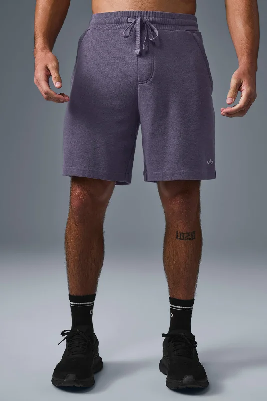 Men's pleated front twill shorts for a classic and sophisticated appearance Chill Short - Italian Plum Men's pleated front twill shorts for a classic and sophisticated appearance Chill Short - Italian Plum