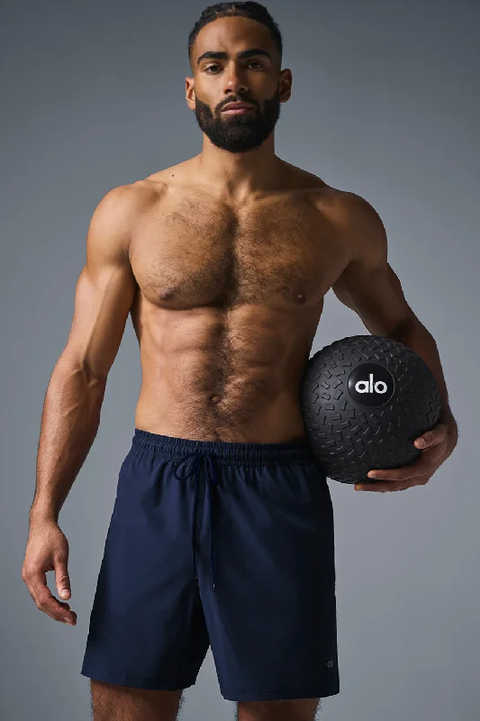 Men's adjustable - length convertible shorts for versatile use 7" Circuit Short - Navy Men's adjustable - length convertible shorts for versatile use 7" Circuit Short - Navy