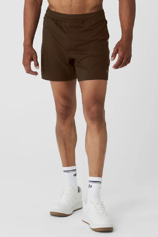 Men's neon - colored athletic shorts for high - visibility workouts 7" Conquer React Performance Short - Espresso Men's neon - colored athletic shorts for high - visibility workouts 7" Conquer React Performance Short - Espresso