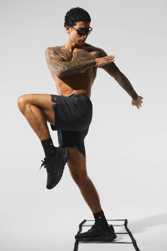 Men's pastel - colored cotton shorts for a spring - friendly outfit 7" Repetition Short - Anthracite Men's pastel - colored cotton shorts for a spring - friendly outfit 7" Repetition Short - Anthracite
