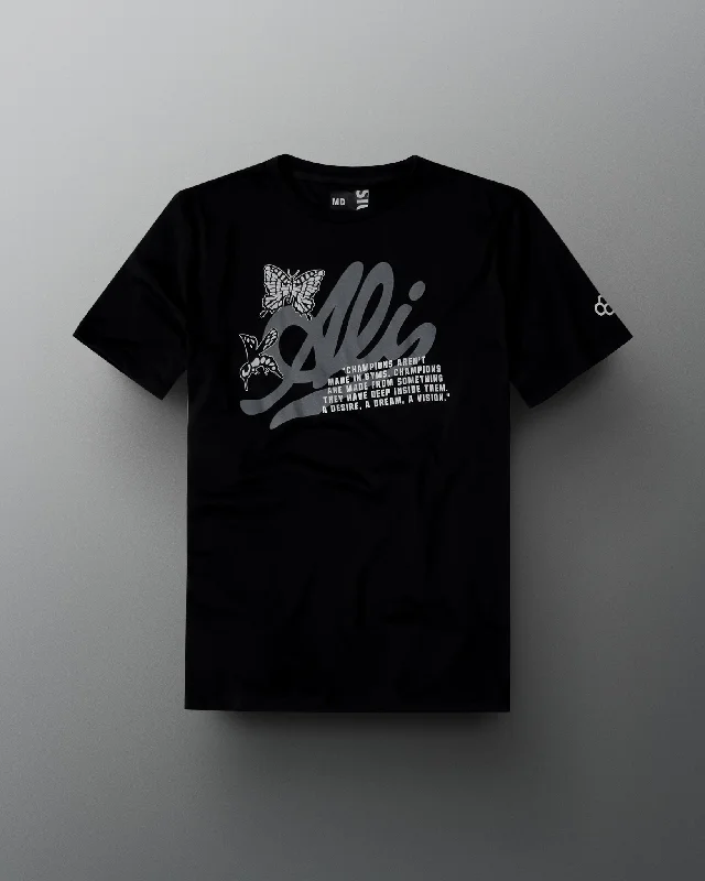 Men's organic cotton crew - neck t - shirts for everyday comfortMuhammad Ali's Legacy of Champions T-Shirt