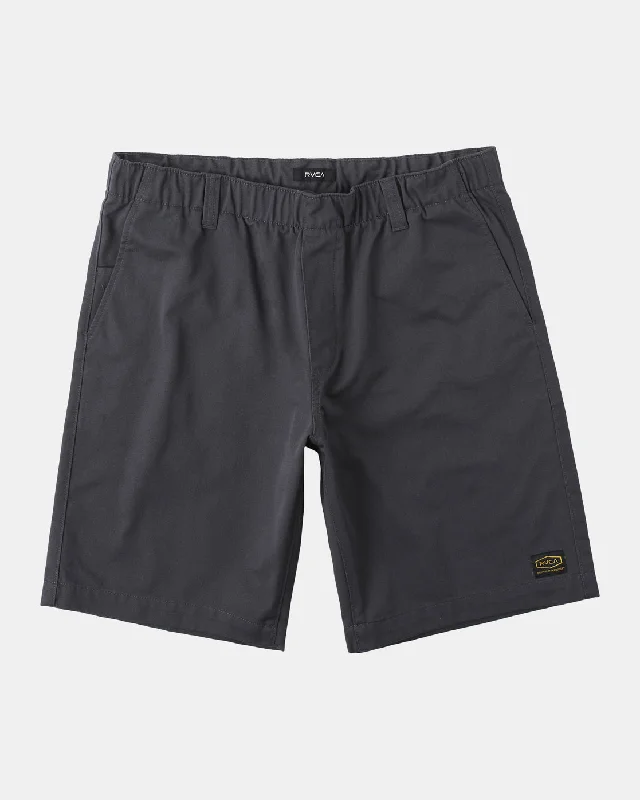 Men's adjustable - length convertible shorts for versatile use Dayshift Collection Americana 20" Shorts - Garage Blue Men's adjustable - length convertible shorts for versatile use Dayshift Collection Americana 20" Shorts - Garage Blue