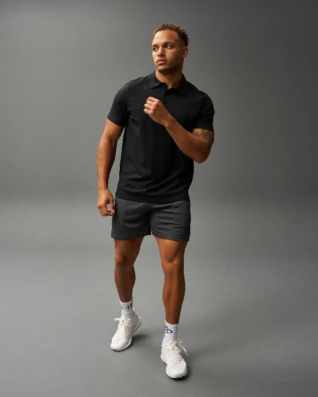 Men's distressed denim - look t - shirts with a rugged appealRUDIS Go-To Polo - Black Men's distressed denim - look t - shirts with a rugged appealRUDIS Go-To Polo - Black