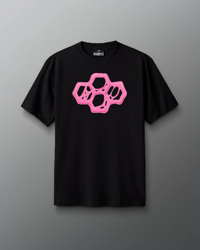 Men's short - sleeve linen t - shirts for summer beach outingsRUDIS Gum Quadhex Heavyweight T-Shirt Men's short - sleeve linen t - shirts for summer beach outingsRUDIS Gum Quadhex Heavyweight T-Shirt