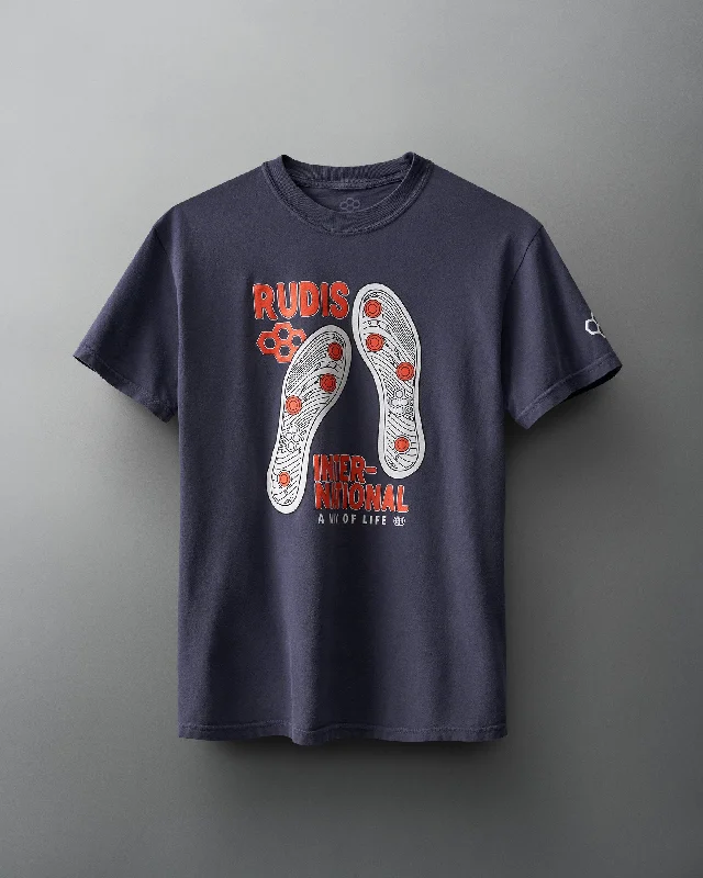 Men's lightweight performance t - shirts for running marathonsRUDIS International Sole T-Shirt Men's lightweight performance t - shirts for running marathonsRUDIS International Sole T-Shirt
