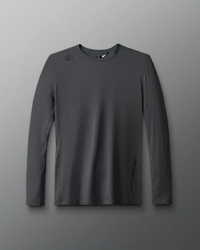 Men's UV - protection t - shirts for outdoor activities in the sunRUDIS Performance Long Sleeve - Carbon Men's UV - protection t - shirts for outdoor activities in the sunRUDIS Performance Long Sleeve - Carbon