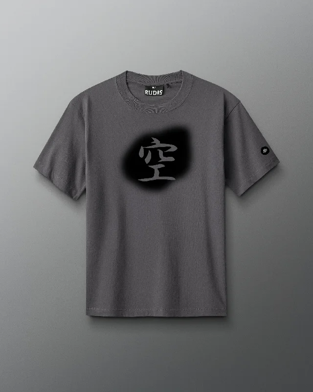 Men's ribbed t - shirts with a textured finish for added styleRUDIS Samurai Void Heavyweight T-Shirt Men's ribbed t - shirts with a textured finish for added styleRUDIS Samurai Void Heavyweight T-Shirt
