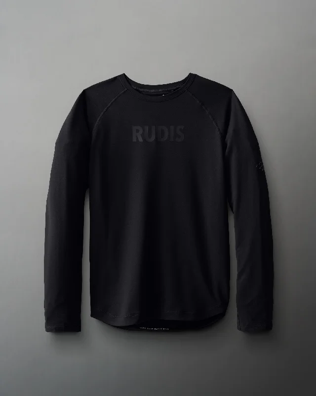 Men's slim - fit graphic t - shirts with vintage rock band printsRUDIS Wordmark Tech Thermal Men's slim - fit graphic t - shirts with vintage rock band printsRUDIS Wordmark Tech Thermal