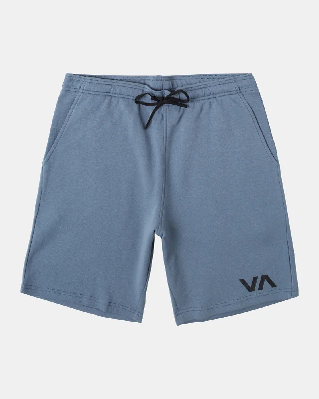 Men's wide - leg linen blend shorts for a relaxed beachside vibe Sport IV 19" Shorts - Blue Slate Men's wide - leg linen blend shorts for a relaxed beachside vibe Sport IV 19" Shorts - Blue Slate