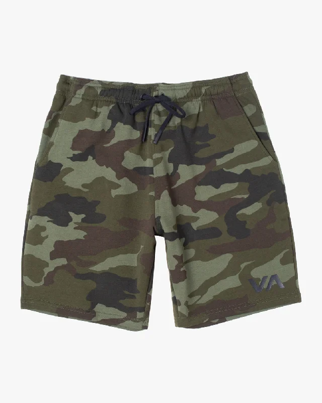 Men's plaid pattern wool blend shorts for a preppy fall style Sport IV 19" Shorts - Green Camo Ii Men's plaid pattern wool blend shorts for a preppy fall style Sport IV 19" Shorts - Green Camo Ii