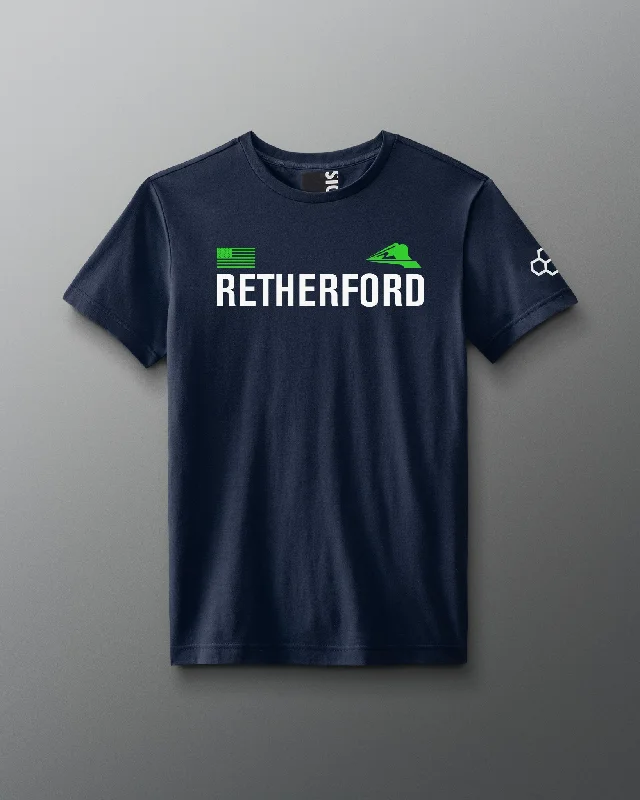 Men's thermal t - shirts with a high - neck design for cold weatherTeam RUDIS Retherford T-Shirt Men's thermal t - shirts with a high - neck design for cold weatherTeam RUDIS Retherford T-Shirt
