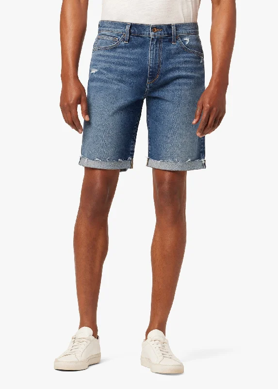 Men's plaid pattern wool blend shorts for a preppy fall style   THE BRIXTON SHORT
