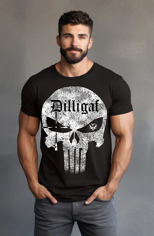 Men's printed Hawaiian t - shirts for tropical vacationsThe Sniper