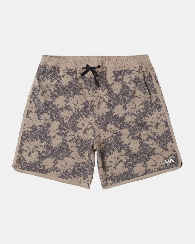 Men's neon - colored athletic shorts for high - visibility workouts Yogger Hybrid 17" Athletic Shorts - Knockout Dark Khaki Men's neon - colored athletic shorts for high - visibility workouts Yogger Hybrid 17" Athletic Shorts - Knockout Dark Khaki