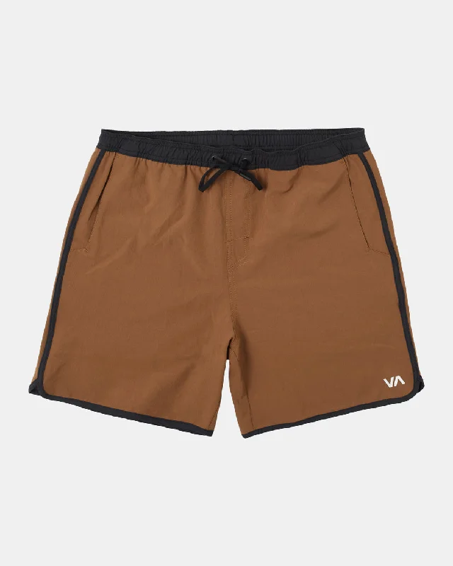 Men's pleated front twill shorts for a classic and sophisticated appearance Yogger Hybrid 17" Athletic Shorts - Rubber Men's pleated front twill shorts for a classic and sophisticated appearance Yogger Hybrid 17" Athletic Shorts - Rubber